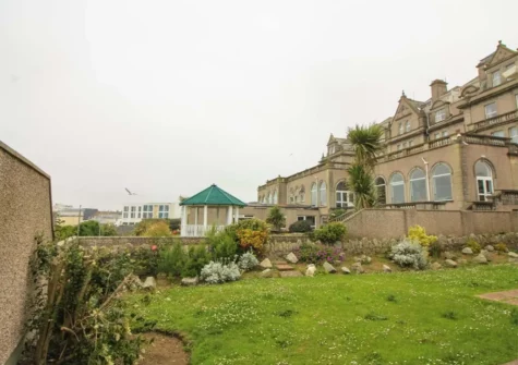 The garden at Clifton Villa, Newquay