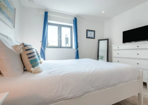Bedroom #2 at Clocktower Horizon, Porthleven