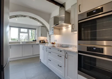 The kitchen at Coachmans, Little Petherick