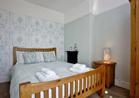Bedroom #1 at Coastguard Cottage, Dawlish
