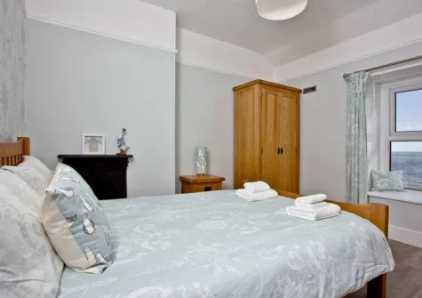 Bedroom #1 at Coastguard Cottage, Dawlish