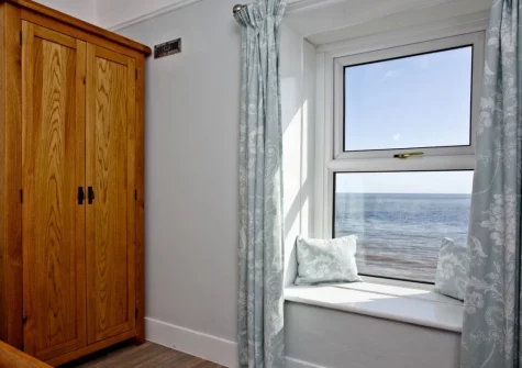 Bedroom #1 at Coastguard Cottage, Dawlish