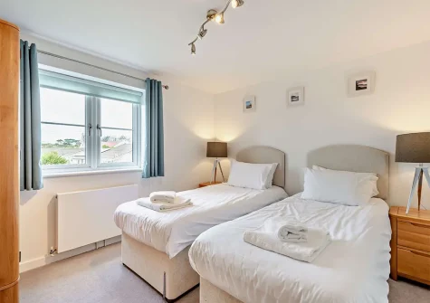 Bedroom #3 at Coastguard Cottage, Woolacombe