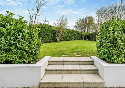 The garden at Coastguard Cottage, Woolacombe