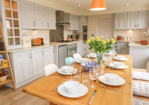 The dining area at Coastman's Nest, Trenance