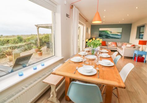 The dining area at Coastman's Nest, Trenance