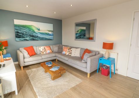 The second living area at Coastman's Nest, Trenance