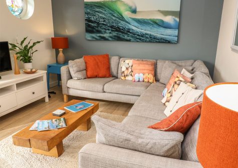 The second living area at Coastman's Nest, Trenance
