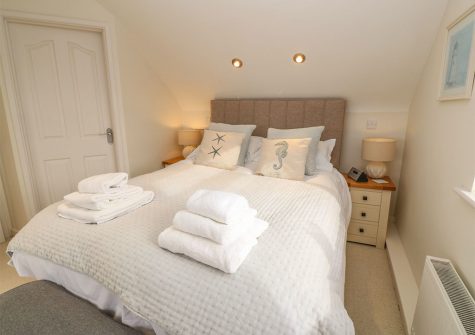 Bedroom #1 at Coastman's Nest, Trenance