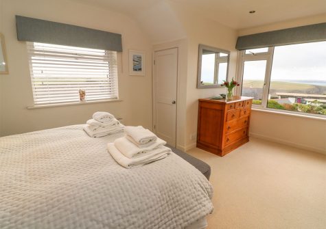Bedroom #1 at Coastman's Nest, Trenance