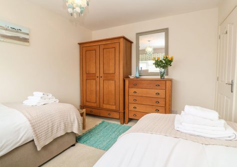 Bedroom #3 at Coastman's Nest, Trenance