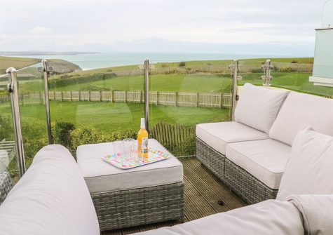 The first floor balcony at Coastman's Nest, Trenance