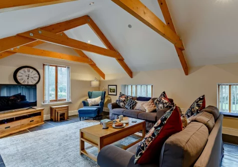 The living room at Cobbledicks House, Newbridge