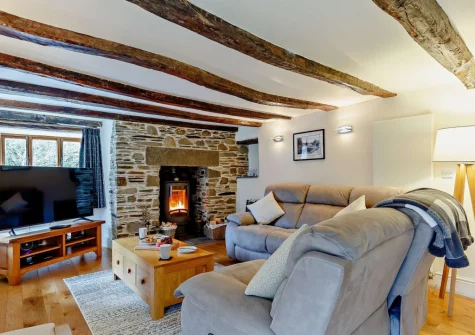 The second living room at Cobbledicks House, Newbridge