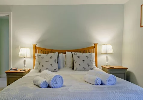 Bedroom #3 at Cobbledicks House, Newbridge