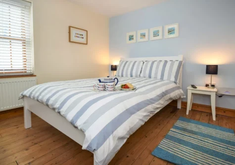 Bedroom #1 at Cockle Cottage, Appledore