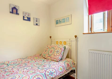 Bedroom #2 at Cockle Cottage, Appledore