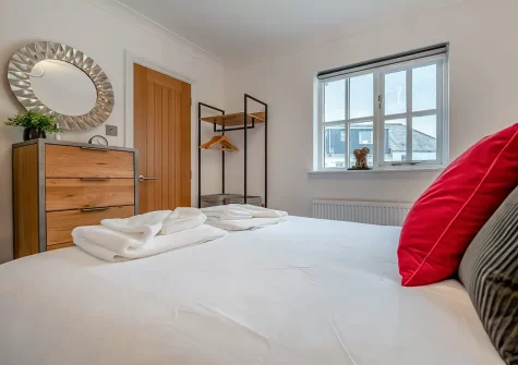 Bedroom #1 at Cockles and Clams, Padstow