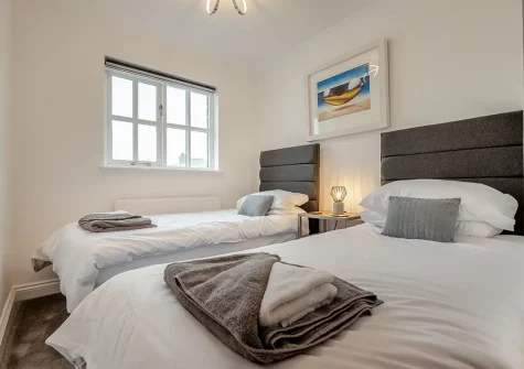 Bedroom #2 at Cockles and Clams, Padstow
