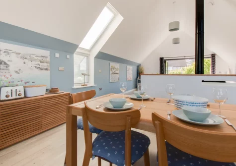 The dining area at Coco Beach, Westward Ho!