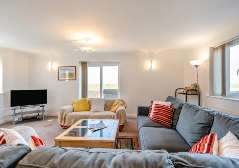 The living area at Codaro, Westward Ho!