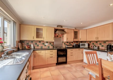 The kitchen & dining area at Codaro, Westward Ho!