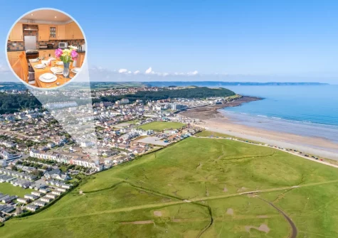 From Codaro it's just a short walk across Northam Burrows to Westward Ho!'s beach