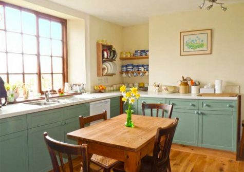 The kitchen at Coles Cottage, Derriton
