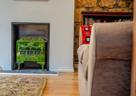 The cosy snug at Coliza Farm, St Mewan