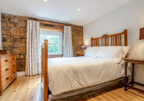 Bedroom #2 at Coliza Farm, St Mewan
