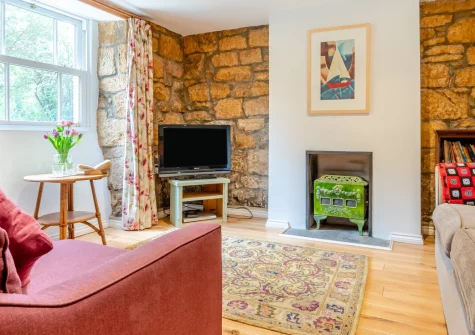 Coliza Farm, St Mewan is a stunning period residence set within peaceful mature gardens near Cornwall's south coast, offering characterful interiors with wood burner, games room, and covered dining area, perfectly placed for the Eden Project.