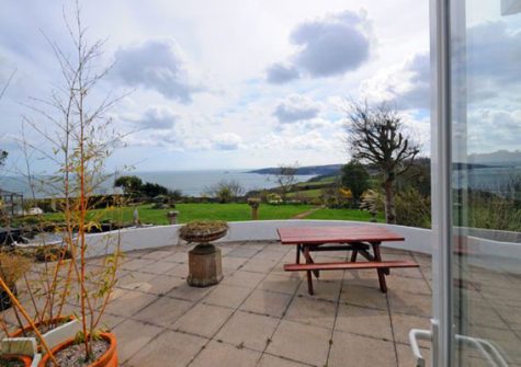 Panoramic sea views from the bedroom @ Collingwood