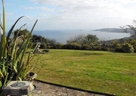 Views out to sea from the gardens @ Collingwood