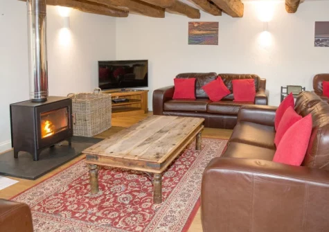 The living room at Columbia at Ashcombe Cottages, Ashcombe