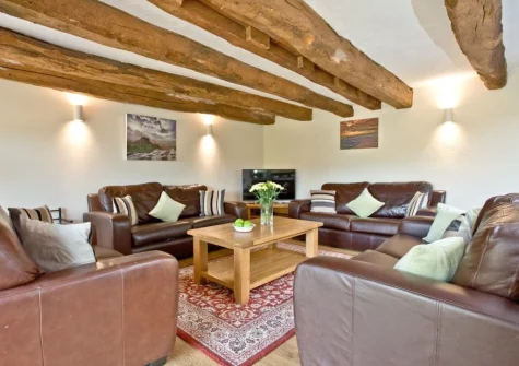The living room at Columbia at Ashcombe Cottages, Ashcombe