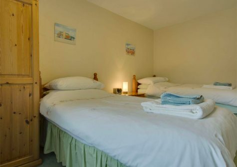 Bedroom #2 at Columbine Cottage, Poughill