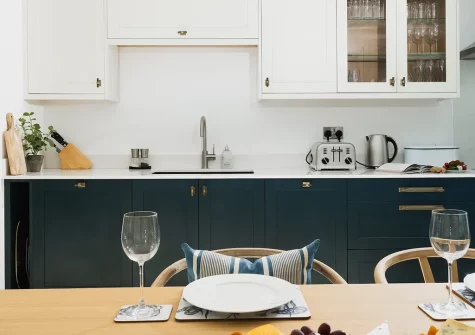 The kitchen at Come Up and Sea Me, St Ives