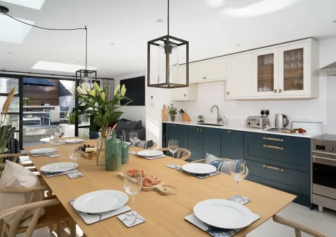 The dining area at Come Up and Sea Me, St Ives