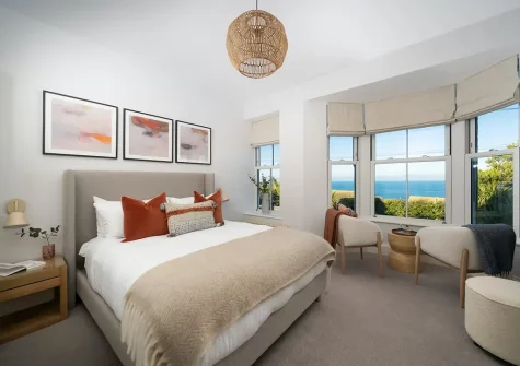 Bedroom #1 at Come Up and Sea Me, St Ives