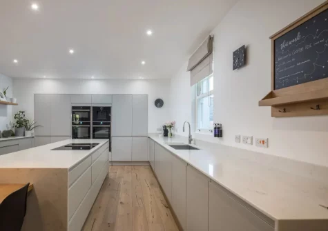 The kitchen at Coombe Rise, Poughill