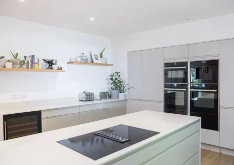 The kitchen at Coombe Rise, Poughill