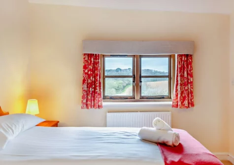 Bedroom #1 at Coombe View at Spirewell Farm, Wembury