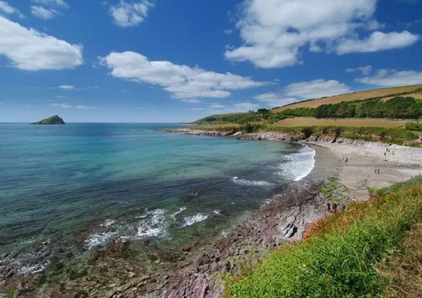Coombe View at Spirewell Farm is pefectly located for visiting Wembury Beach & exploring the South West Coast Path