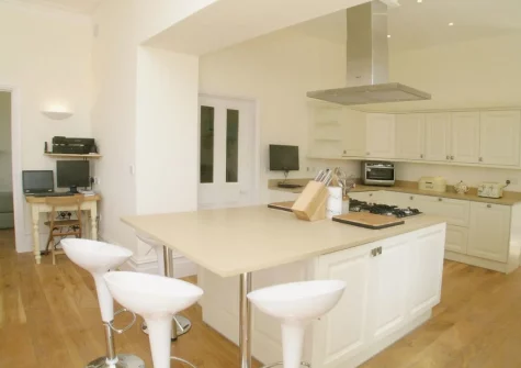 The kitchen at Copperfield, Bideford