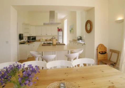 The kitchen & dining area at Copperfield, Bideford