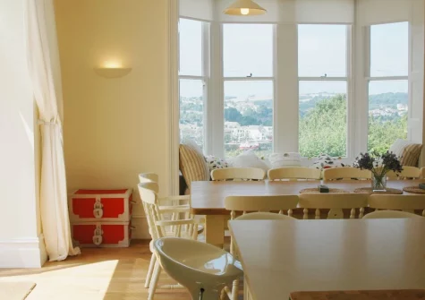 The kitchen & dining area at Copperfield, Bideford