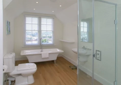 The bathroom at Copperfield, Bideford