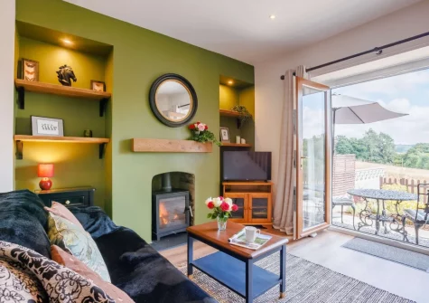 The living room at Coppermoor, Horrabridge