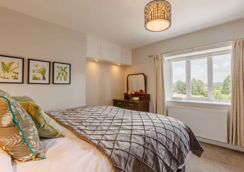 Bedroom #1 at Coppermoor, Horrabridge