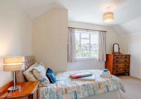 Bedroom #3 at Corfu Cottage, Dawlish